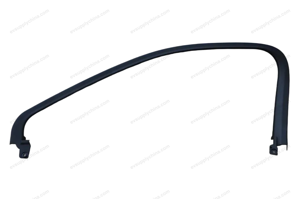 Right front door frame trim assembly - deep black 5 — BYD BYD Tang EV — OE 12443556-00, ST-6102520-00A7