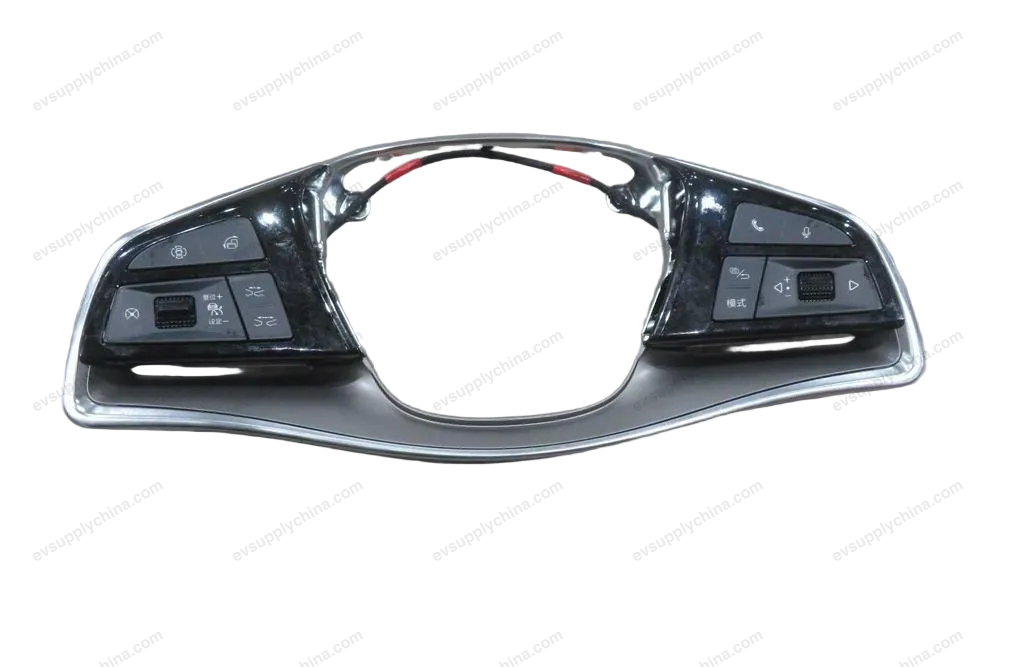 Steering wheel switch group - matte electroplating — BYD BYD Tang EV — OE 13083505-00, HC-3402400G-D1E3