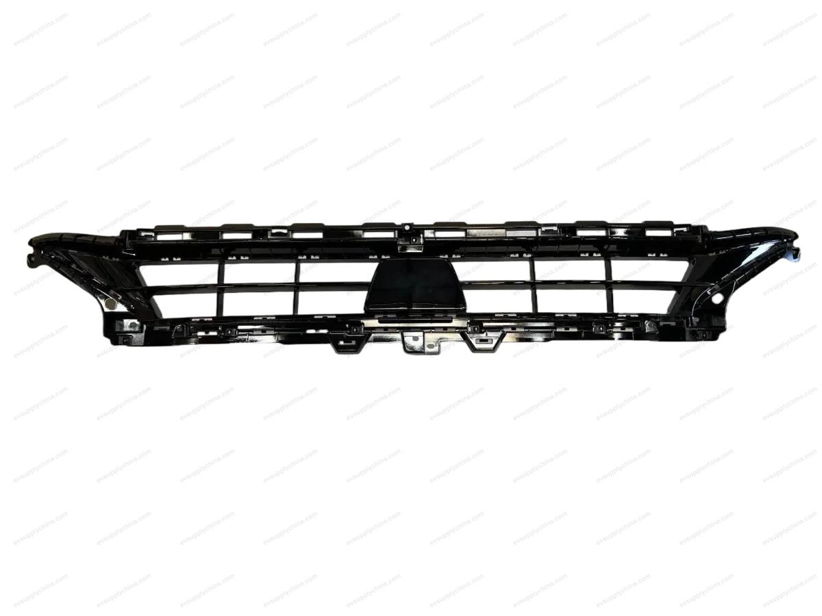 Front bumper lower air intake grille - high gloss black — BYD Denza D9 — OE 14050403-00, MRHB-2803151/92-00BK