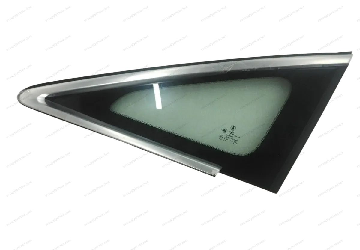 Left front corner window glass assembly — BYD Denza D9 — OE 13496533-00, MRHB-5203010