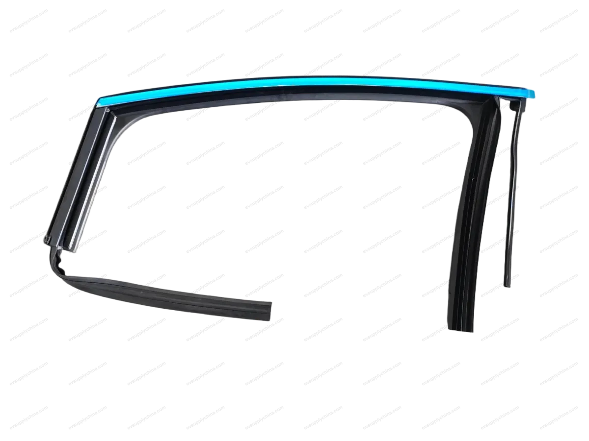 Left front door gusset assembly — BYD Denza D9 — OE 16537512-00, MRHB-6107113B