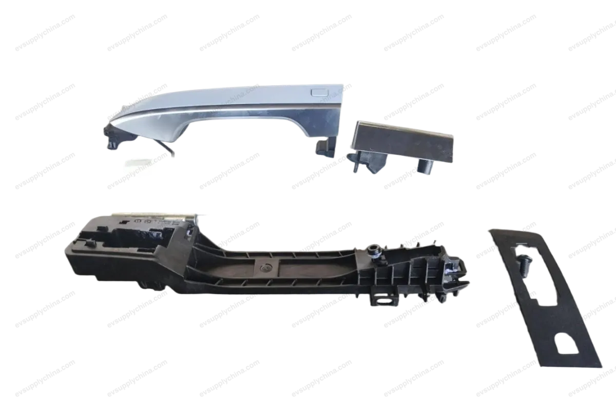 Left rear door handle assembly — BYD Denza D9 — OE 13494909-00, MRHB-6205100A