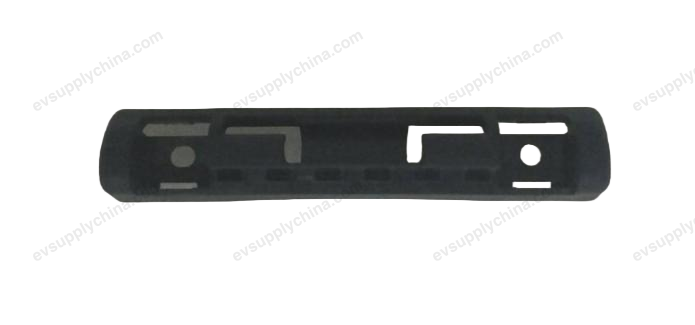 Left rear door sunshade hook - Dark Black 5 — BYD Denza D9 — OE 13656376-00, MRHB-6202191-00A7