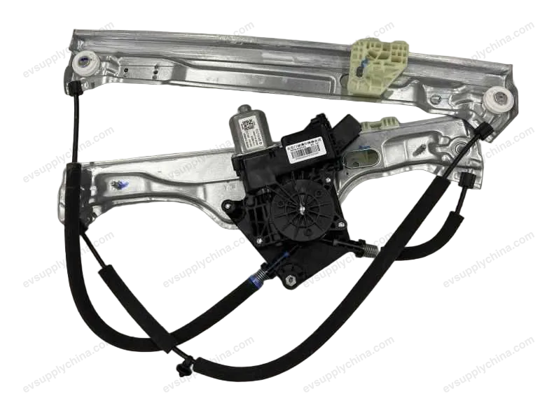 Left rear door window regulator assembly — BYD Denza D9 — OE 14386585-00, MRHB-6204100A