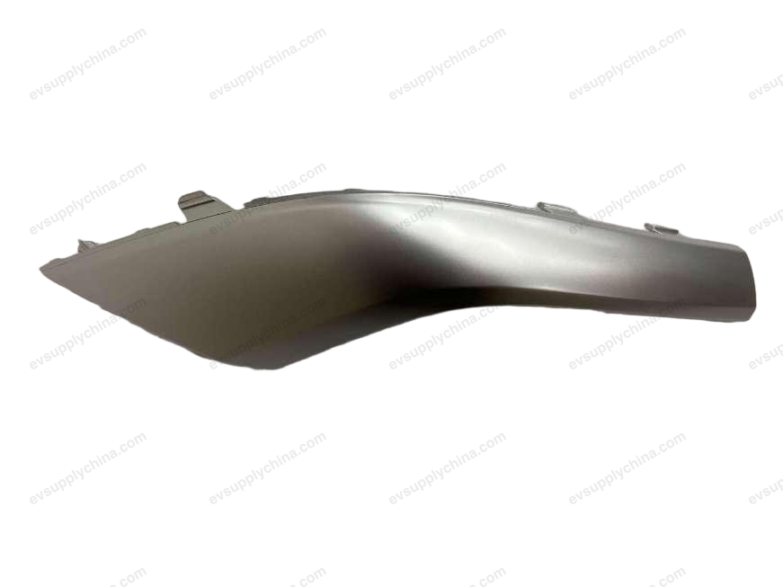 Left side of the rear bumper trim strip - three layers of matte electroplated silver — BYD Denza D9 — OE 14054007-00, MRHB-2804129-00EW