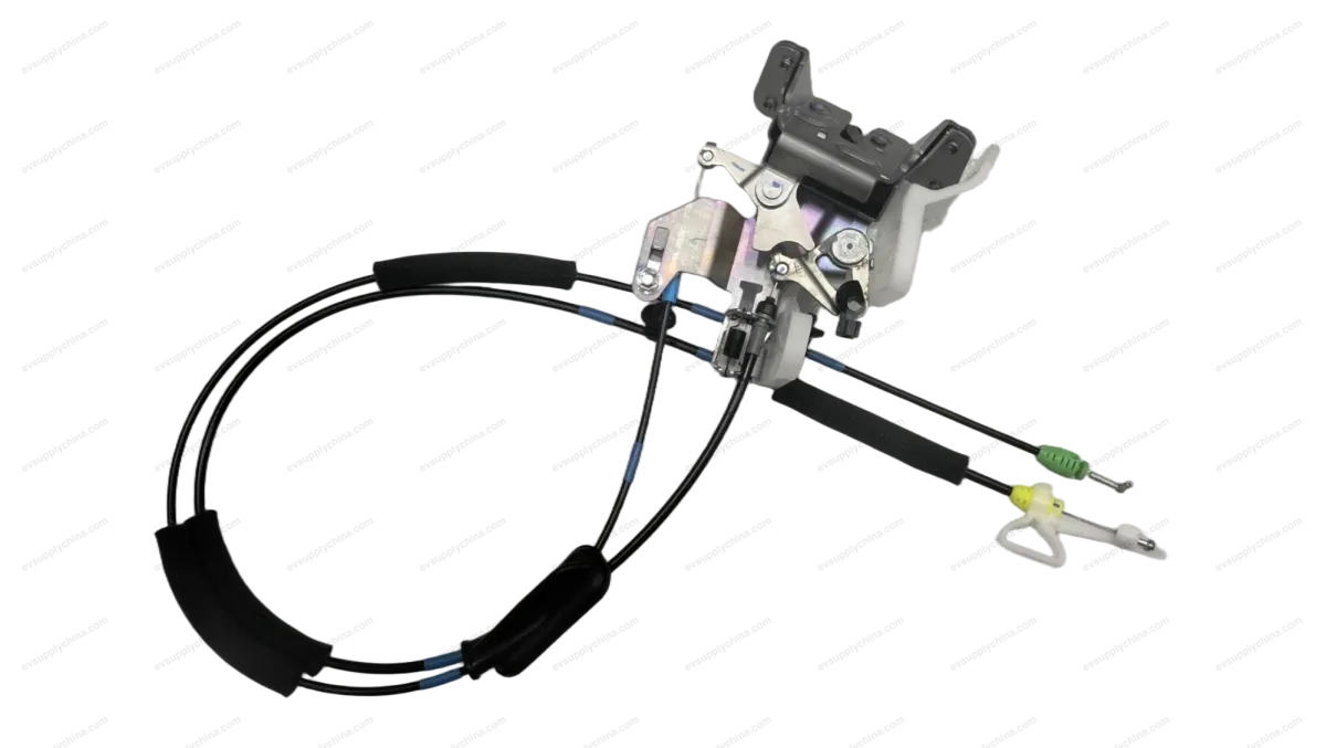 Left sliding door front lock assembly — BYD Denza D9 — OE 16845207-00, MRHB-6205320C