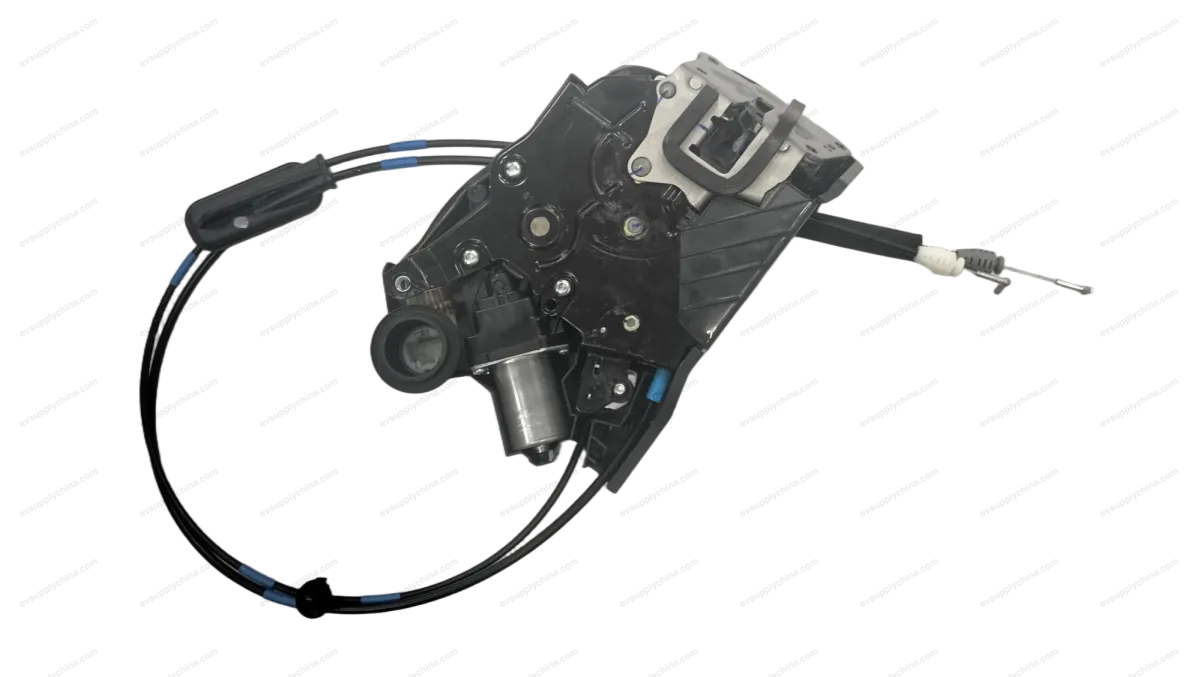 Left sliding door rear lock assembly — BYD Denza D9 — OE 16845203-00, MRHB-6205340C
