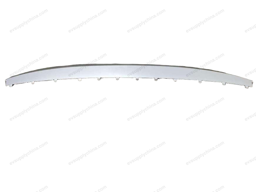 Rear bumper trim strip - three-layer matte electroplated silver — BYD Denza D9 — OE 13713032-00, MRHB-2804128/77-00EW