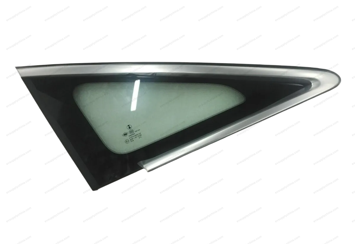 Right front corner window glass assembly — BYD Denza D9 — OE 13496531-00, MRHB-5203020