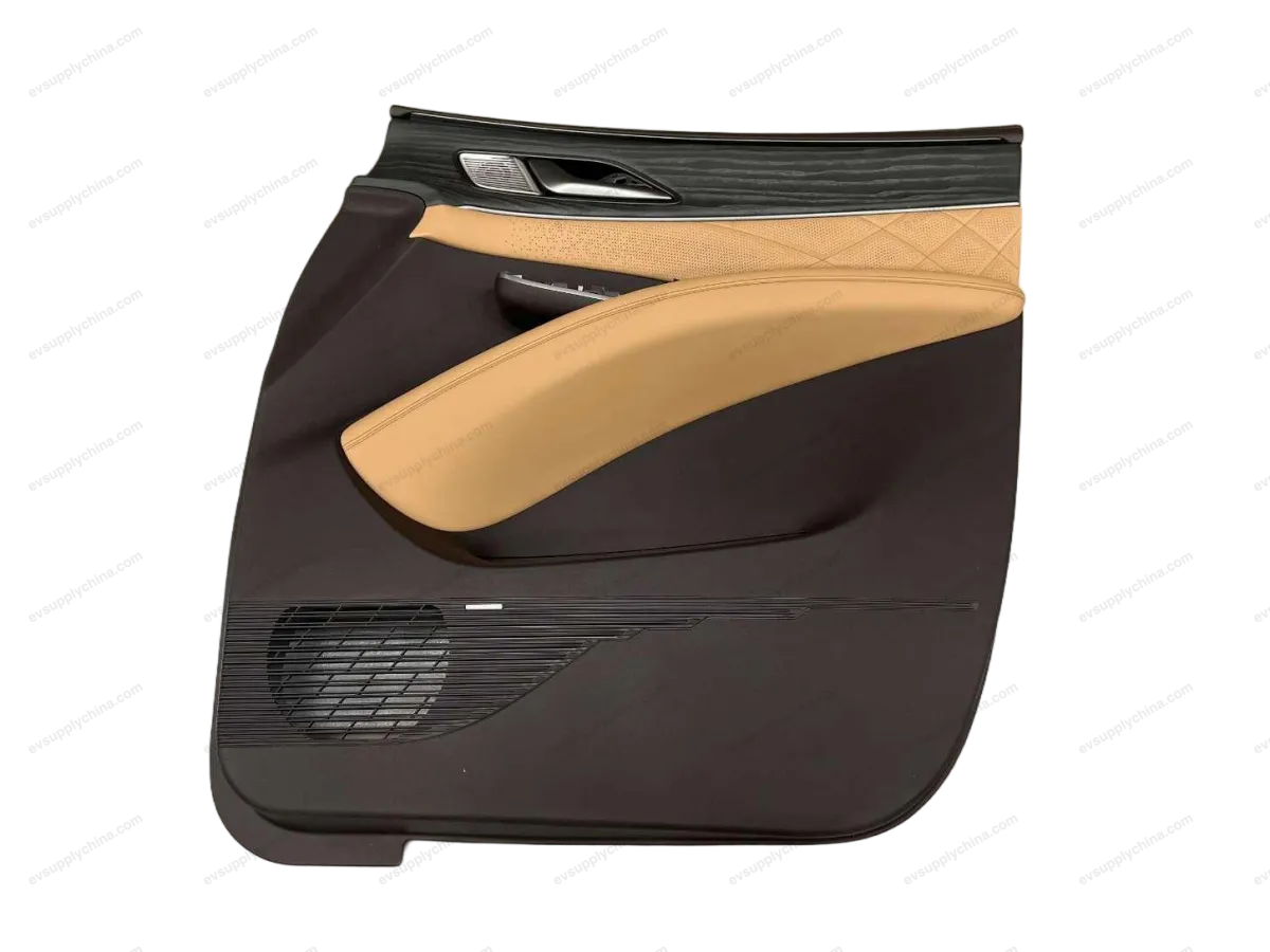 Right front door panel assembly - Almond Brown — BYD Denza D9 — OE 15442425-00, MRHF-6102200-00ZAA