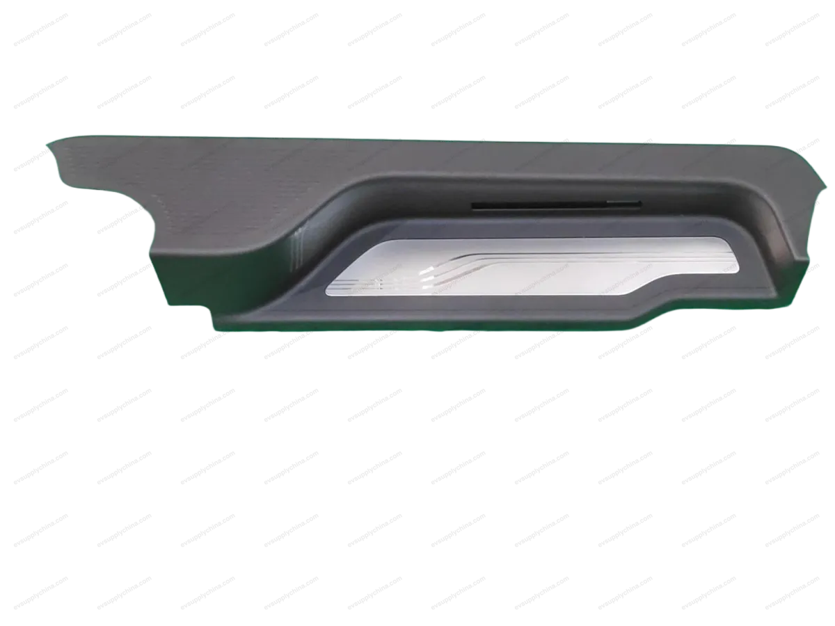 Right rear door sill protector assembly - Black Chocolate — BYD Denza D9 — OE 15491321-00, MRHB-5402540B-00ZBD