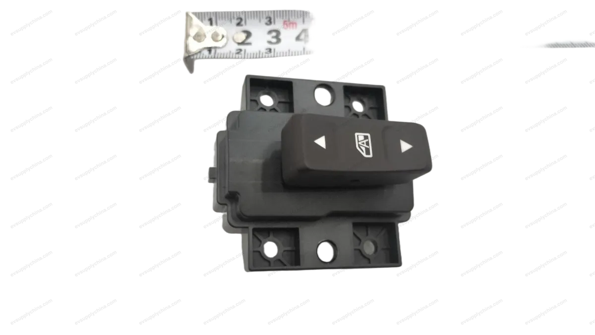 Right rear door window regulator switch and trim panel - black chocolate — BYD Denza D9 — OE 15669865-00, MREBY-3746800-00ZBD