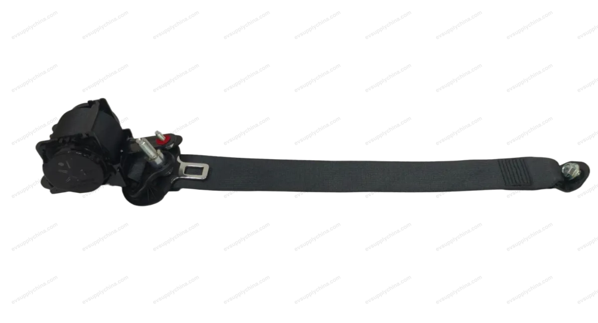 Right Rear Seatbelt Assembly - Deep Black 5 — BYD Denza D9 — OE 15703056-00, MRHB-5812020-Y1A7